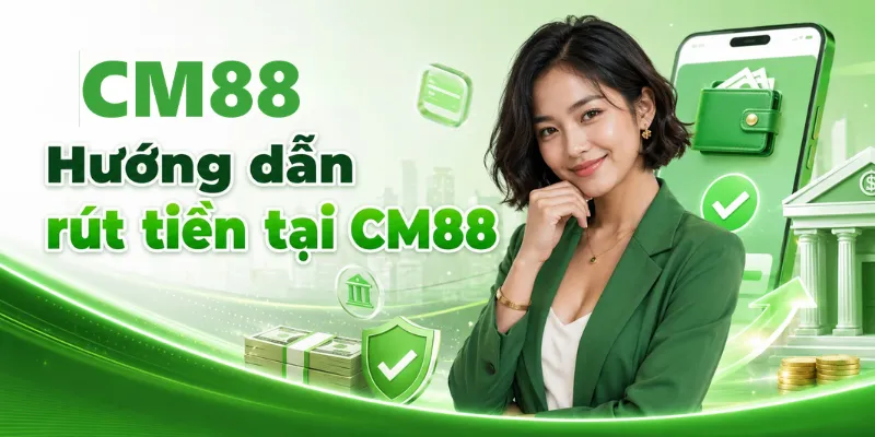 Hướng dẫn rút tiền tại CM88