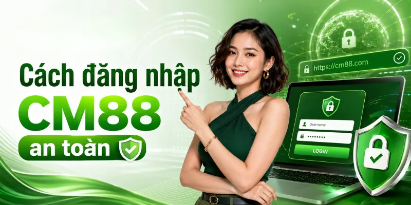 Cách đăng nhập CM88 an toàn